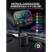 Mohard Trasmettitore FM Bluetooth per Auto, USB C da 18W Caricatore Rapido, Adattatore Bluetooth Auto con Retroilluminazione a 9 Colori, Schermo da 2.0", 3 Porte USB, Uscita AUX, Supporto Unità USB