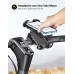 Mohard Soporte Movil Bicicleta, [Nunca Se Cae] Anti Vibración Soporte Movil Moto Montaña con Rotación 360° para ATV Scooter Compatible con iPhone 13 Pro Max/12, Galaxy S22 y Otro 4.7-6.8" Móvil