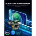 Mohard Bluetooth FM Transmitter Auto, QC3.0 Schnelllade KFZ Radio Transmitter Bluetooth Adapter Auto, Dual USB Anschlüsse Autoladegerät, 7 LED Farblicht, Freisprechen, Unterstützt TF Karte & USB-Stick