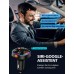 Mohard Bluetooth FM Transmitter Auto, QC3.0 Schnelllade KFZ Radio Transmitter Bluetooth Adapter Auto, Dual USB Anschlüsse Autoladegerät, 7 LED Farblicht, Freisprechen, Unterstützt TF Karte & USB-Stick