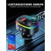 Mohard Bluetooth Adapter Auto, PD 18W & QC3.0 FM Transmitter Auto Bluetooth 5.0, 9 RGB Beleuchtungsmodi, 3 USB Anschlüss Auto Ladegerät, Unterstützt Freisprechfunktion, Siri Google Assistant, USB-Disk