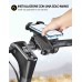 Mohard Porta Cellulare Bici, [Stabile & Case Friendly] 360° Rotabile Porta Cellulare Moto, ATV Scooter Supporto Telefono Bicicletta Compatibile con iPhone 13 Pro Max/12, Galaxy e Cellulari da 4.7-6.8"