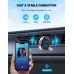 Mohard Car Bluetooth AUX Adapter, Mini Bluetooth 5.0 Receiver for Home Stereo/Speaker/Wired Headphones, Bluetooth Car Adapter AUX, Hands-free Calls, Dual Connection, 16H Playtime