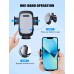 Mohard Car Phone Holder, 360° Rotate Phone Holder Car with Upgraded Vent Clip, Universal Car Phone Mount Holder Compatible with iPhone 13 Pro Max/12 Pro/11/X/8, All 4”-7” Cellphones