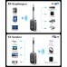 Mohard 2 in 1 Bluetooth Transmitter & Empfänger, AUX Bluetooth Adapter Klinke 3.5mm für Auto/TV/Stereoanlage, 5.3 Flugzeug Bluetooth Sender Bluetooth Splitter für 2 Kopfhörer, 12 Stunden Spielzeit